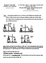 Đề thi khảo sát chất lượng lần 5 môn Hóa học Lớp 11 - Năm học 2014-2015 - Trường THPT Liễn Sơn